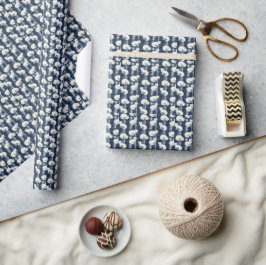 Arktisk räx Vinterjul Tartan Play Mönster 2 Presentpapper