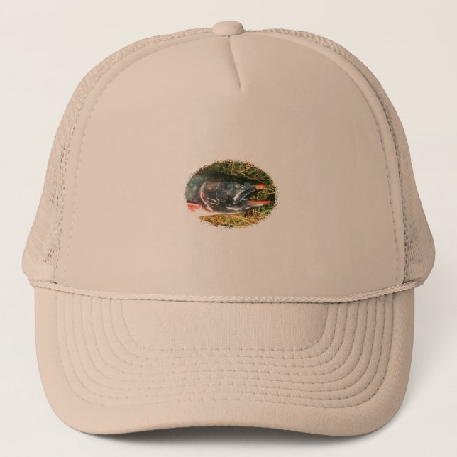 Arktisk rödinglogotyp truckerkeps (Framsida)