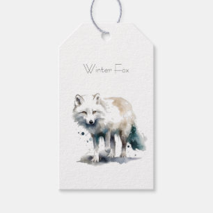 Arktisk skönhet: anpassningsbarna Winter Fox Presentetikett