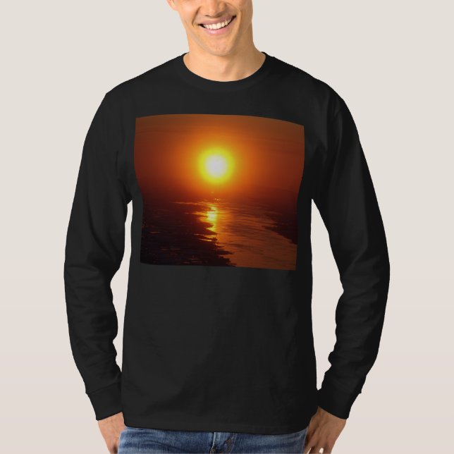 Arktisk sol tee shirt (Framsida)