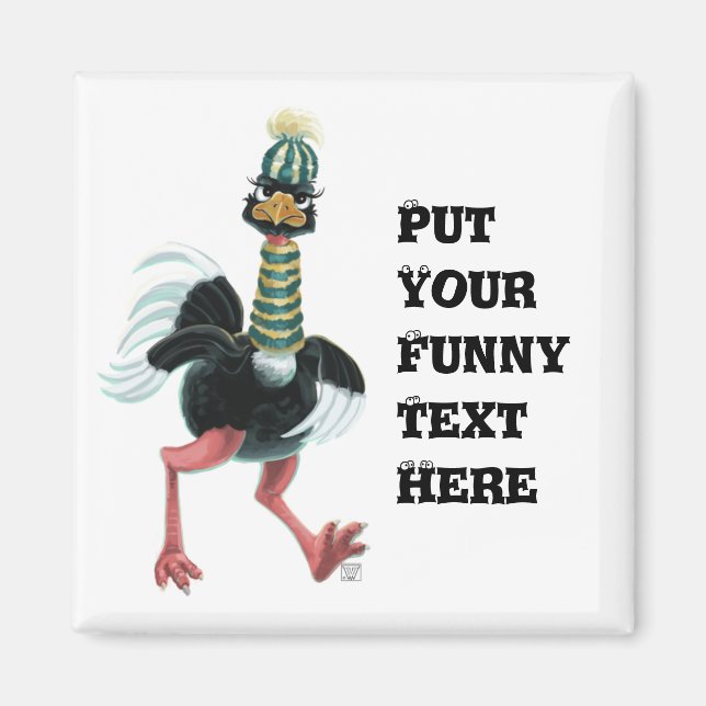 Arktisk struts vid Springa Magnet (Framsidan)