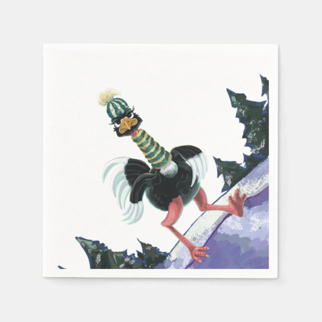 Arktisk struts vid Springa Pappersservett (Framsidan)