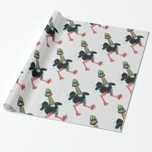 Arktisk struts vid Springa Presentpapper