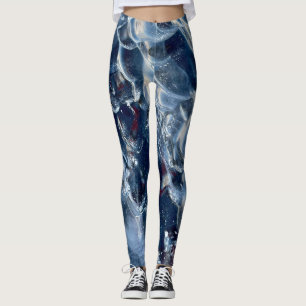 Arktisk svart is Grönländska iskroniscap Ice Lakan Leggings