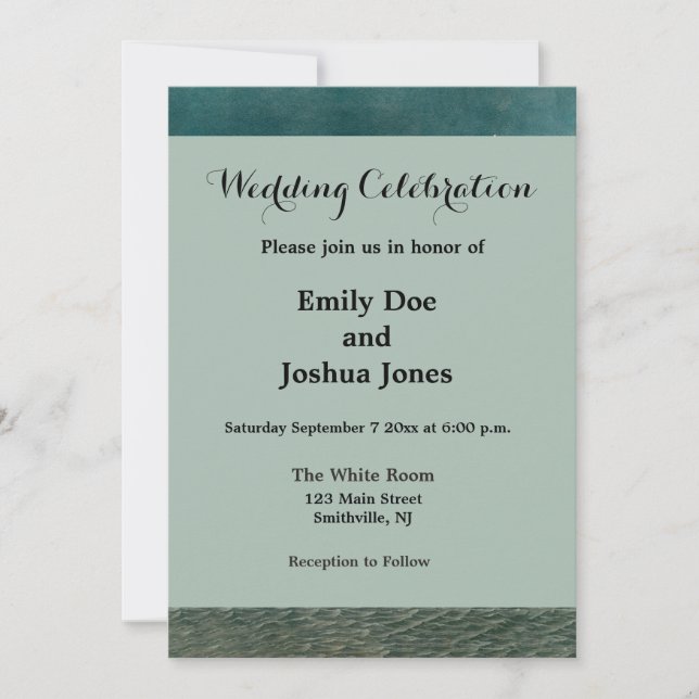 Arktisk Tern Audubon Bird Wildlife-målning Inbjudningar (Framsida)