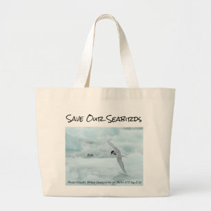 Arktisk Tern Spara vår sjöfågel Bag by RoseWrites Jumbo Tygkasse