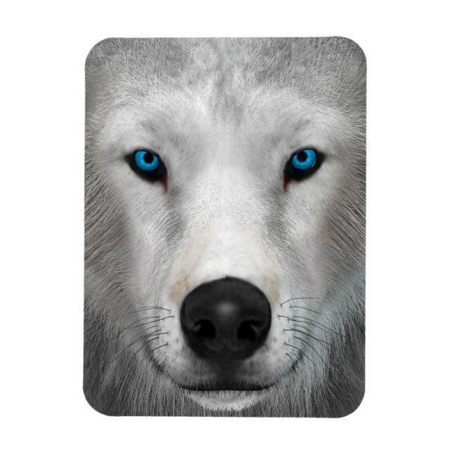 Arktisk Varg Magnet (Vertikal)