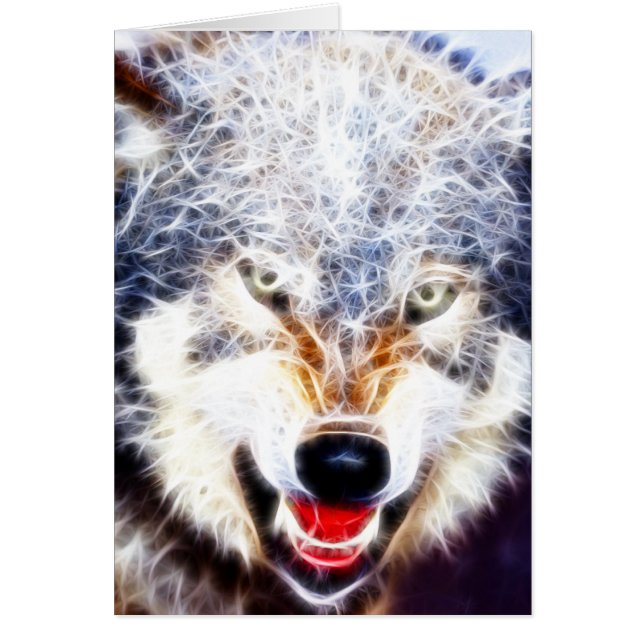 Arktisk Varg OBS Kort (Framsidan)