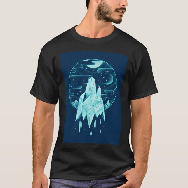 Arktisk Varg T Shirt (Framsida)