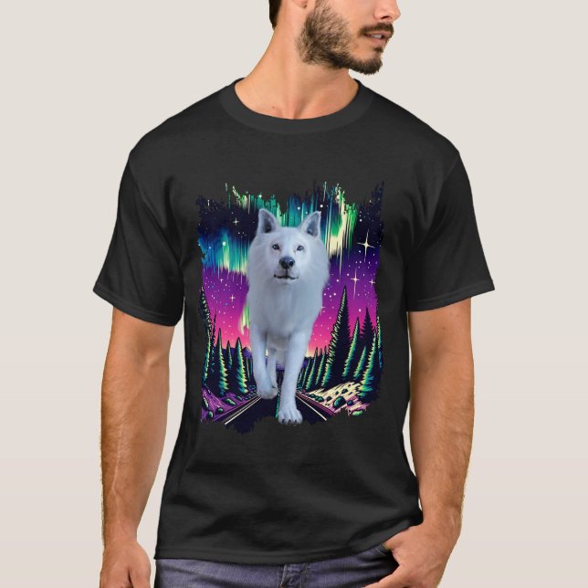 Arktisk Varg T Shirt (Framsida)
