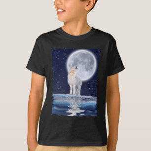 ARKTISK VARG & WINTER MÅNE T SHIRT