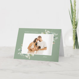 Arktisk vinter - botaniskt fotopassage för Ram 4 Helgkort