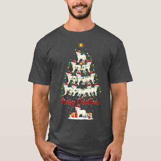 Arktisk Wolf Älskare Matching Santa ArktisWolf Chr T Shirt
