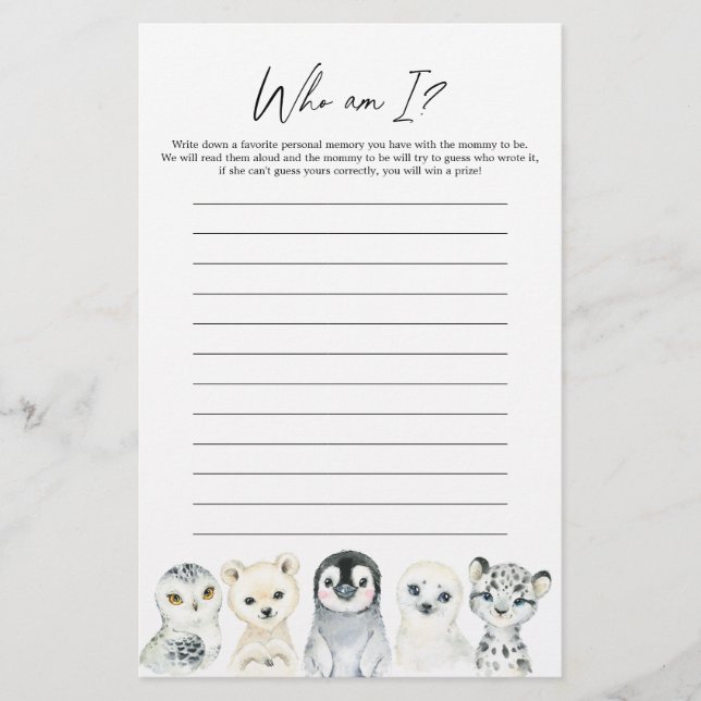 Arktiska djur, babyskor som jag spelar (Framsida)