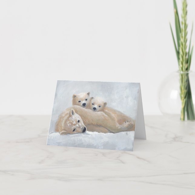 Arktiska familjen kort (Framsida)