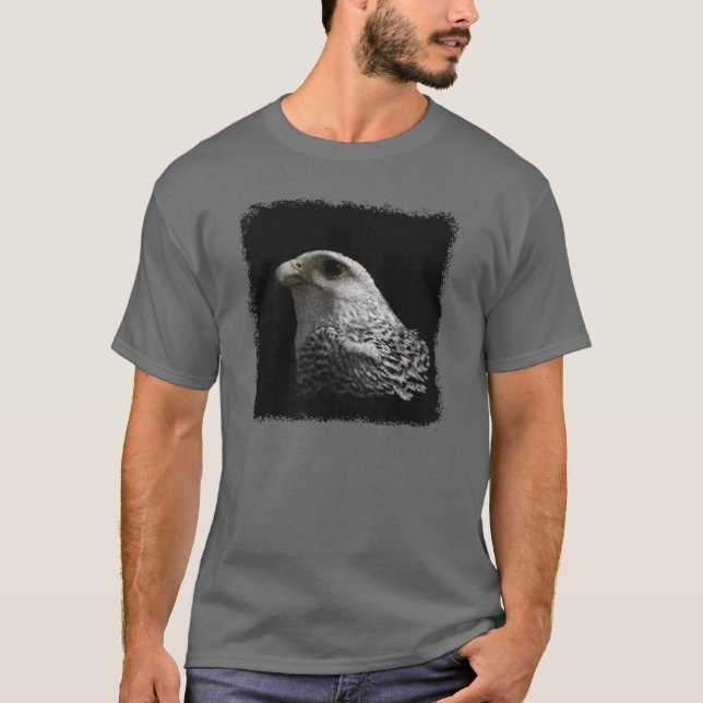 Arktiska Gyrfalcon Tee Shirt (Framsida)