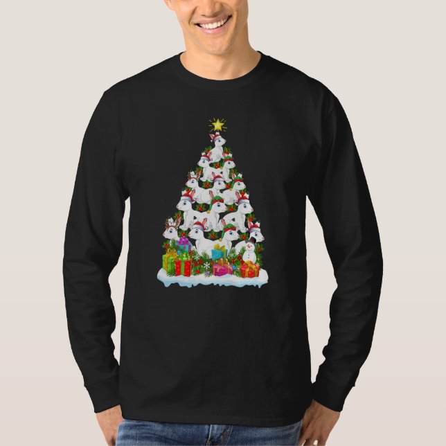 Arktiska Hare Julgran Lighting Santa Arktis H T Shirt (Framsida)