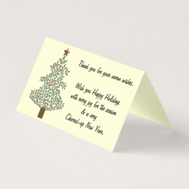 Arktiska Julgran Kort (Framsida)