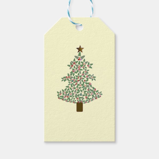 Arktiska Julgran Presentetikett (Framsidan)