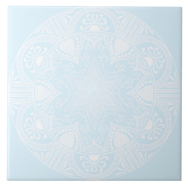 Arktiska Mandala Kakelplatta (Framsidan)