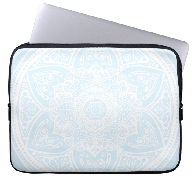 Arktiska Mandala Laptop Fodral (Framsidan)