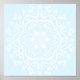 Arktiska Mandala Poster