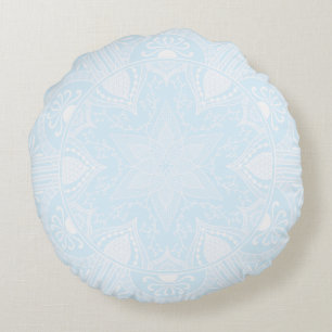 Arktiska Mandala Rund Kudde