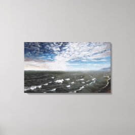 Arktiska oceanen: Kanvastrycket oskördat Canvastryck