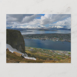 Arktiska paragliders Cliff-vykort Vykort