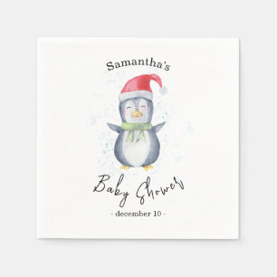 Arktiska Penguin - babydusch Pappersservett