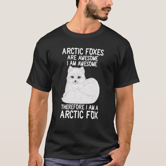 Arktiska rävdjur (Pajamas 1) T Shirt (Framsida)