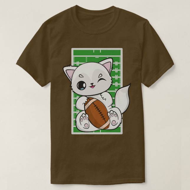 Arktiska rävspel Fotboll för träningscentrum A T Shirt (Design framsida)