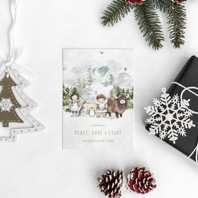 Arktiska Stollig | Helgdag för fred, Kärlek och lj Helg Vykort (Skapare uppladdad)