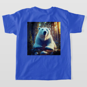 Arktiska utforskaren: T-skeva med Polar Bear T Shirt