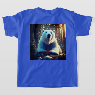 Arktiska utforskaren: T-skeva med Polar Bear T Shirt