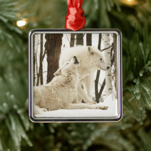 Arktiska Varger Metall Ornament