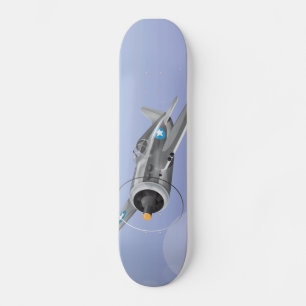 Arktiskt Äventyr Old School Skateboard Bräda 18 Cm