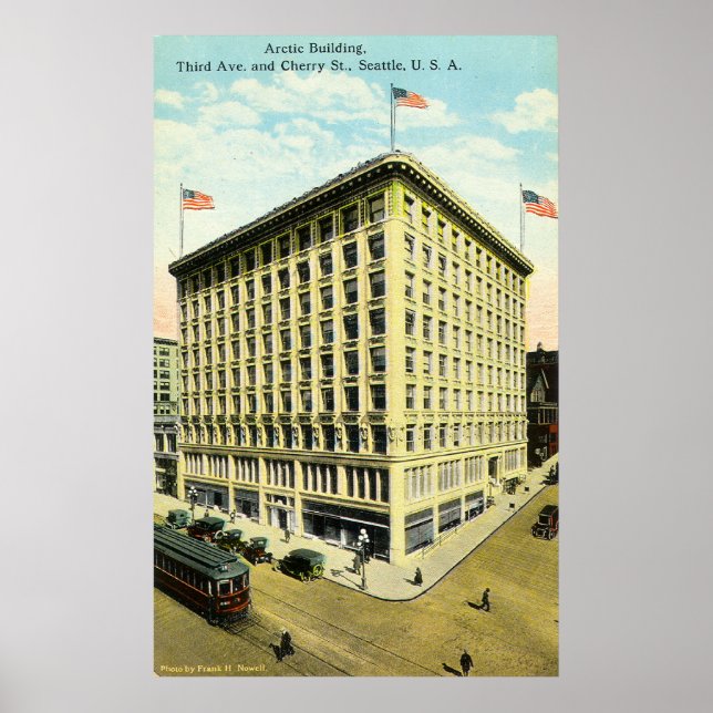 Arktiskt Byggnad, Seattle, WA Poster (Framsidan)