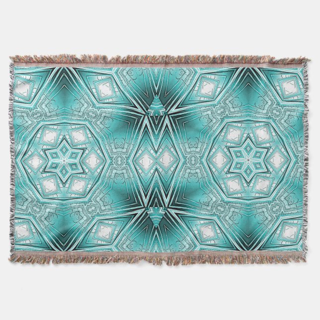 Arktiskt Kaleidoskop Filt (Framsidan)