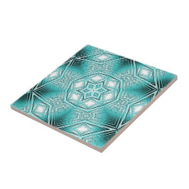 Arktiskt Kaleidoskop Kakelplatta