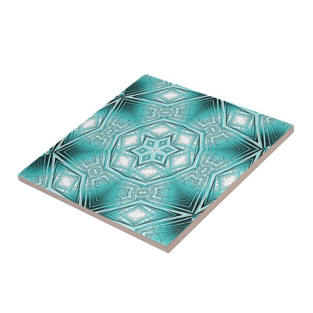 Arktiskt Kaleidoskop Kakelplatta (Sidan)