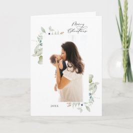 Arktiskt vinter Botaniskt Ram 4 Foto Helgkort