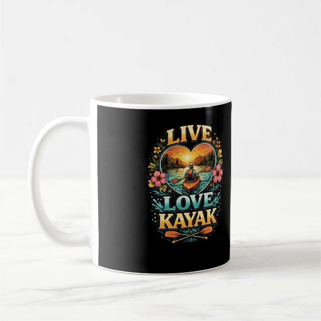 Årla in i solnedgången kaffemugg (Vänster)