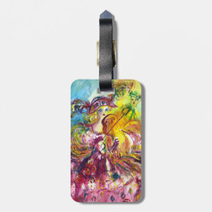 ARLECCHINA VIOLINIST / Venetian Carnival Natt Bagagebricka