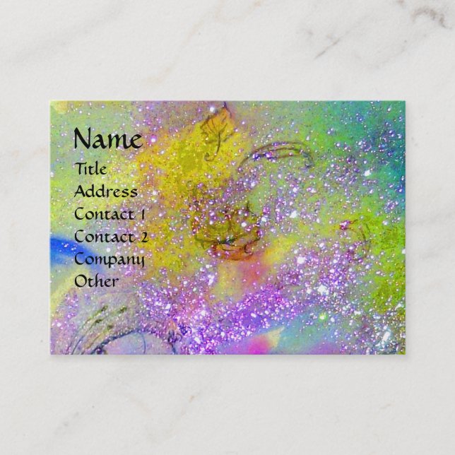 ARLECCHINA VIOLINIST,Violin,Music,Theater Artist Visitkort (Framsida)