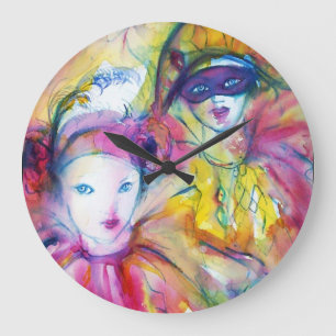 ARLECCHINO PIERO AND COLOMBINA STOR KLOCKA