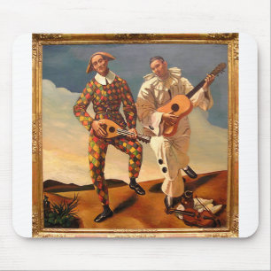 Arlequin och Pierrot Musmatta