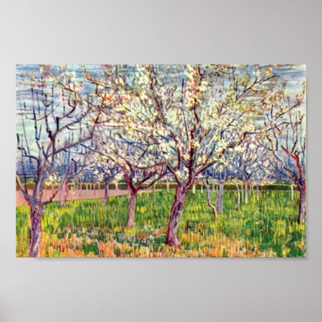 Arles av Vincent Van Gogh Poster (Framsidan)