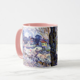 Arles, Blommar Orchards - Van Gogh Art Mugg
