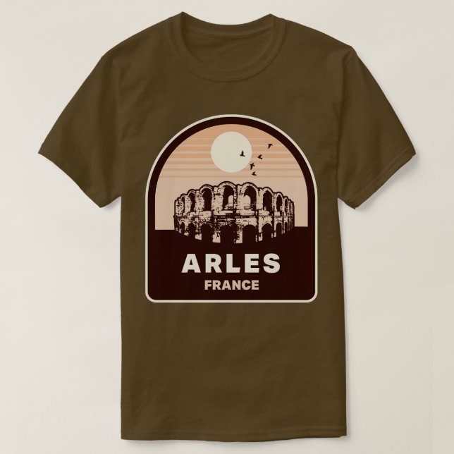 Arles Frankrike T Shirt (Design framsida)